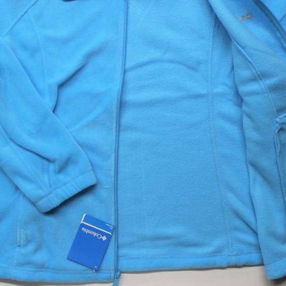 Columbia Three Lakes Fleece Jacket New Atoll - 2X - Picture 4 of 5
